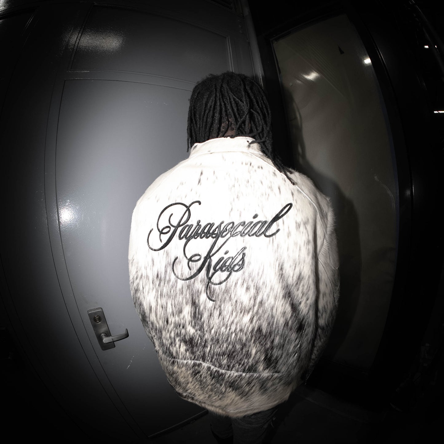 Parasocial Kids Cowhide Moto Jacket