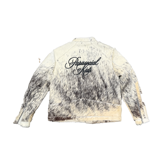 Parasocial Kids Cowhide Moto Jacket