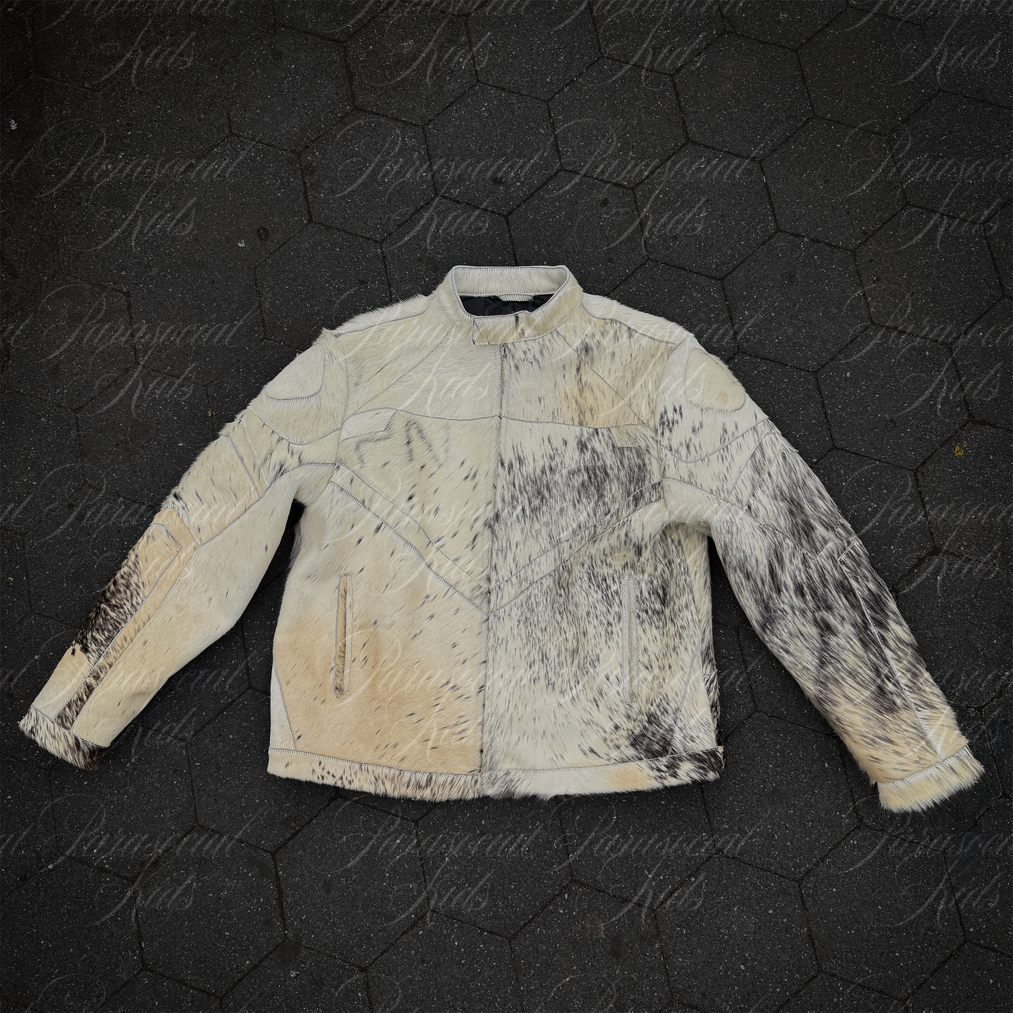Parasocial Kids Cowhide Moto Jacket